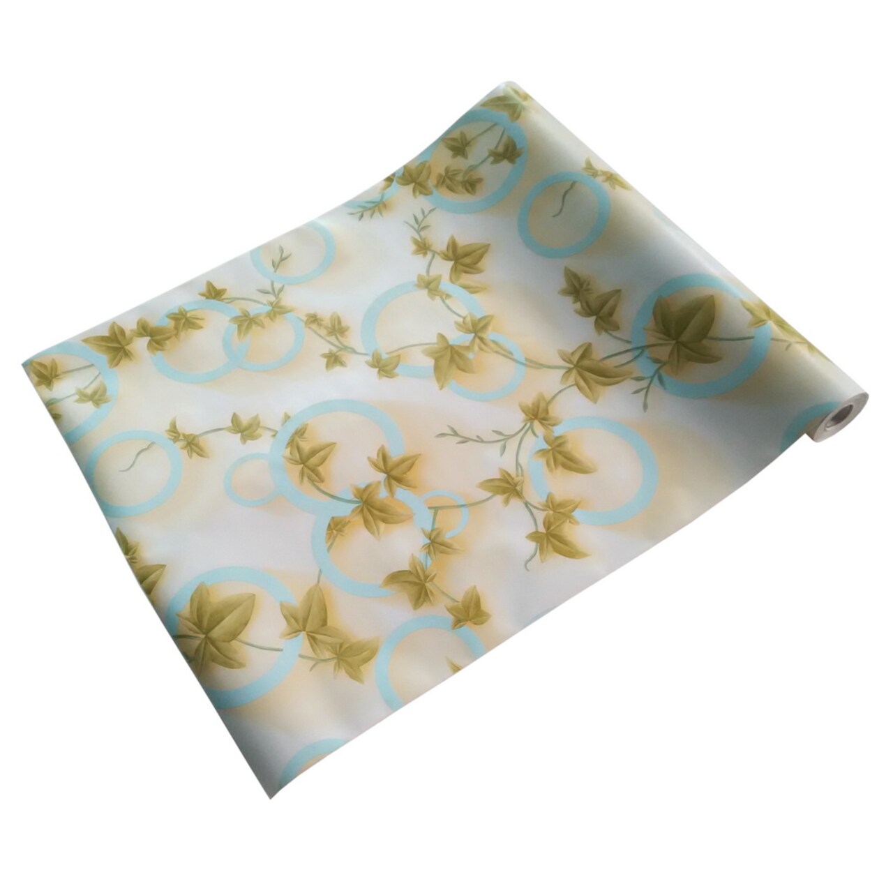 Bubbles Over Leaf Peel and Stick Self-Adhesive Wallpaper for Home